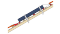 Grafisk representation av integreringen av solfångare i taket.